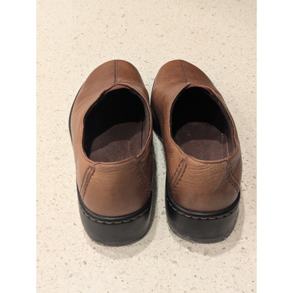 NATURALIZER Women's Shoes Savona Brown Leather Loafers‎ Slip On Comfort Size 8 M - Picture 4 of 8